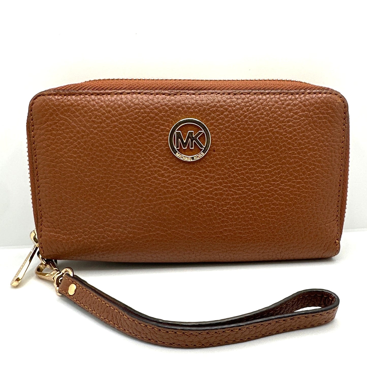 MICHAEL KORS Brown Wallet with Phone Holder