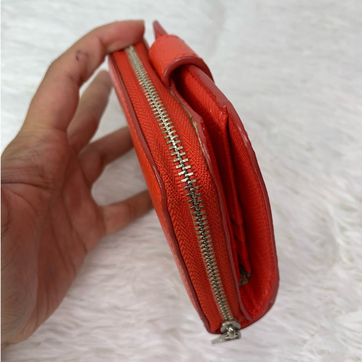 COACH Bright Red Medium Wallet