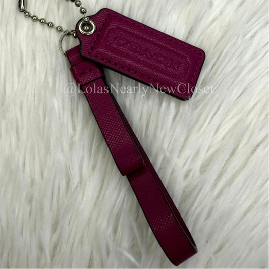 2" COACH Set Fob Bag Charm Hang tag Hangtag