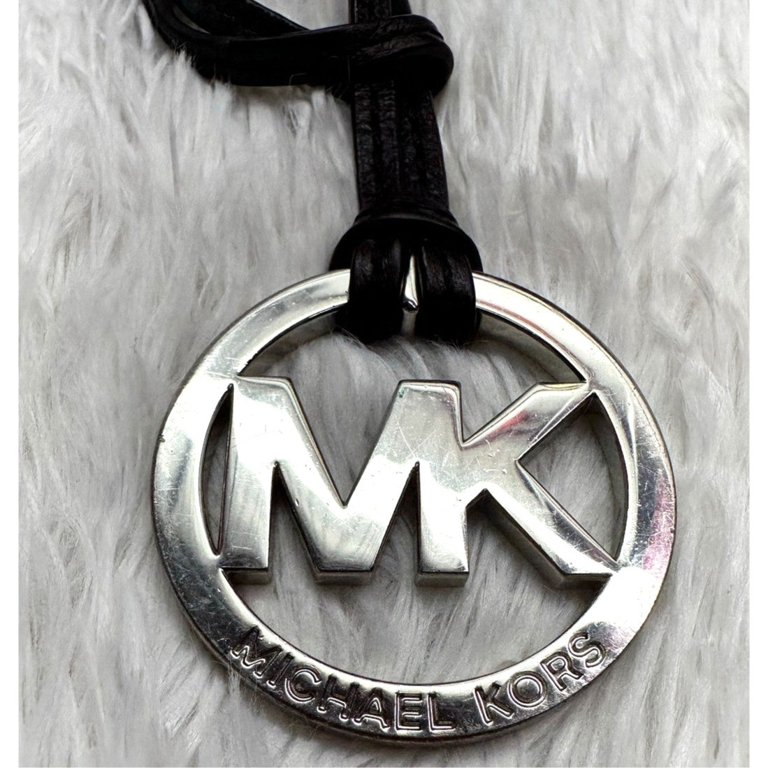 Michael Kors Black Silver Bag Charm