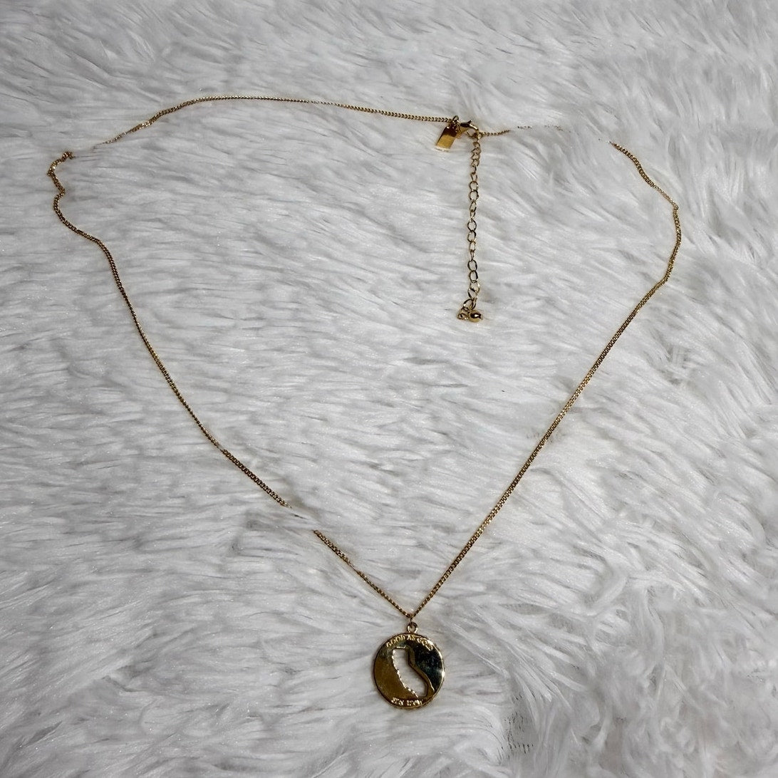 Kate Spade New York "State of Mind" California Pendant Necklace