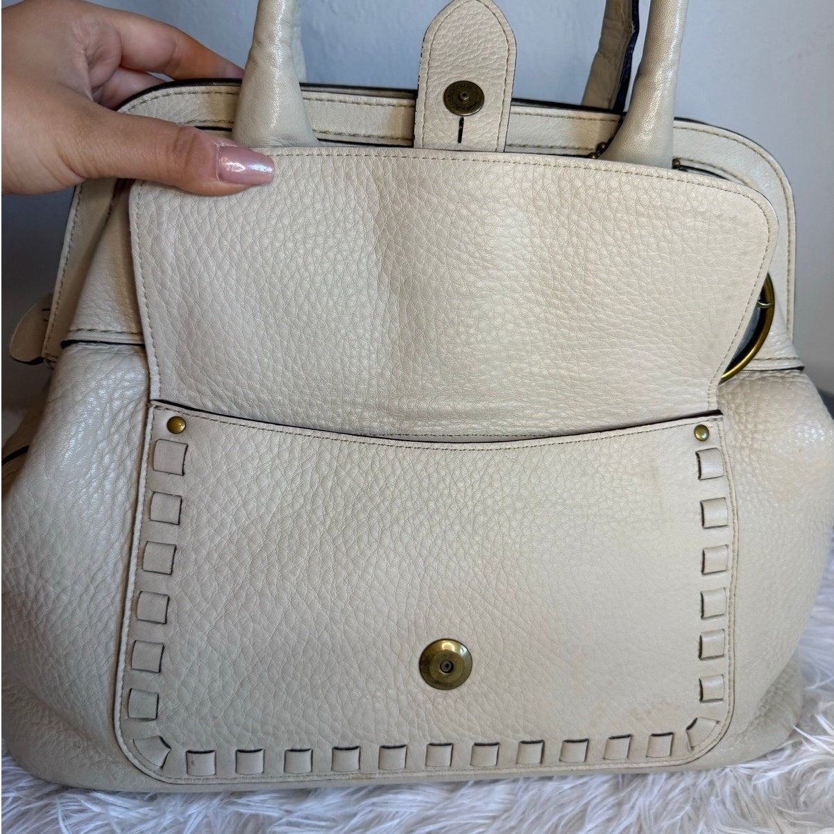 y2k Coach 65th Bleeker Legacy Thompson Bag Satchel Shoulder Bag RARE 11373