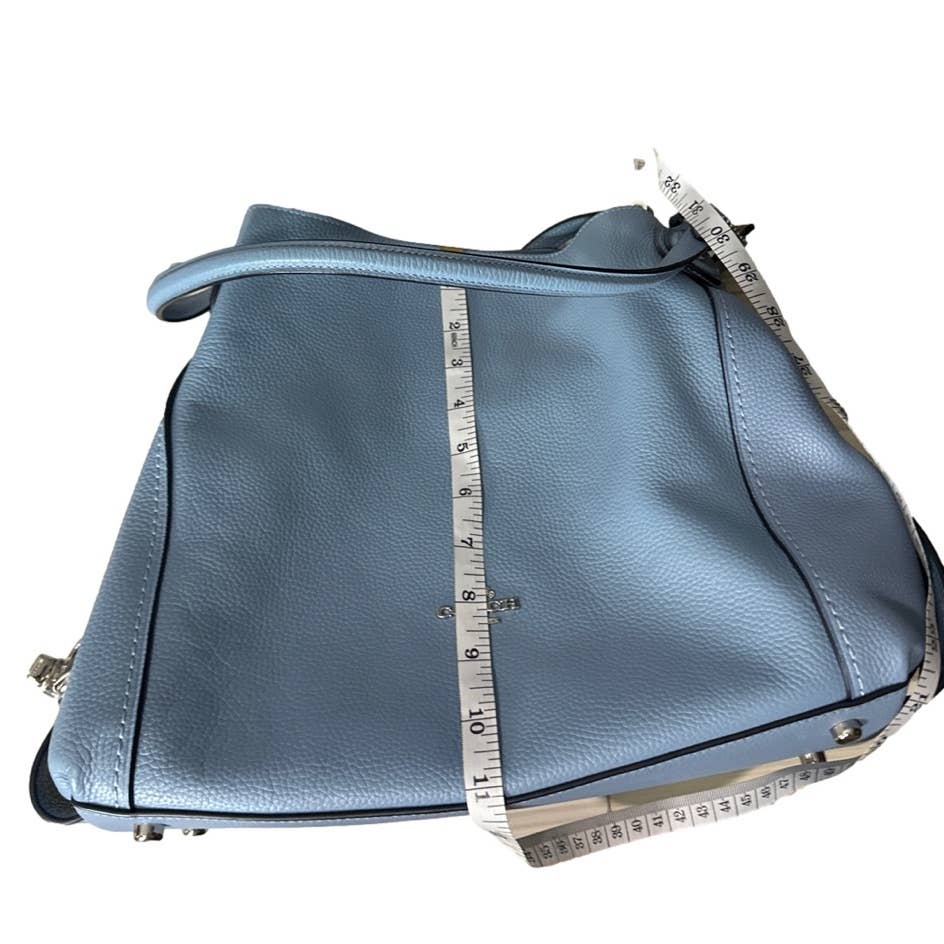 COACH Edie Blue Shoulder Bag F57124