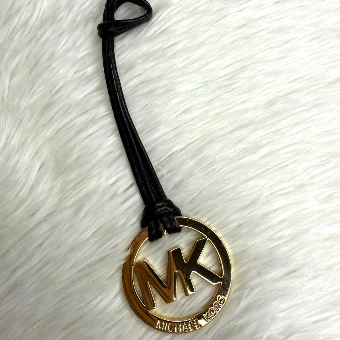 Michael Kors Black Gold Bag Charm