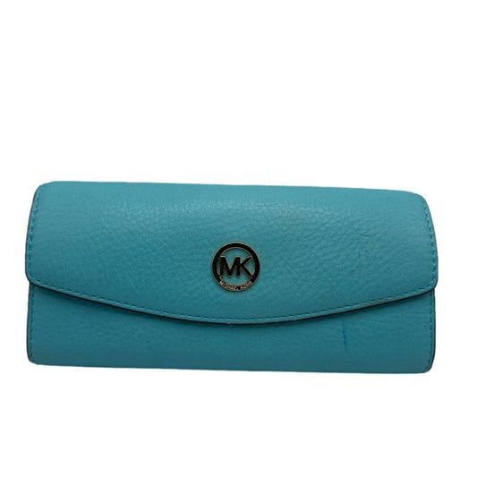 MICHAEL KORS Aqua / Blue Wallet