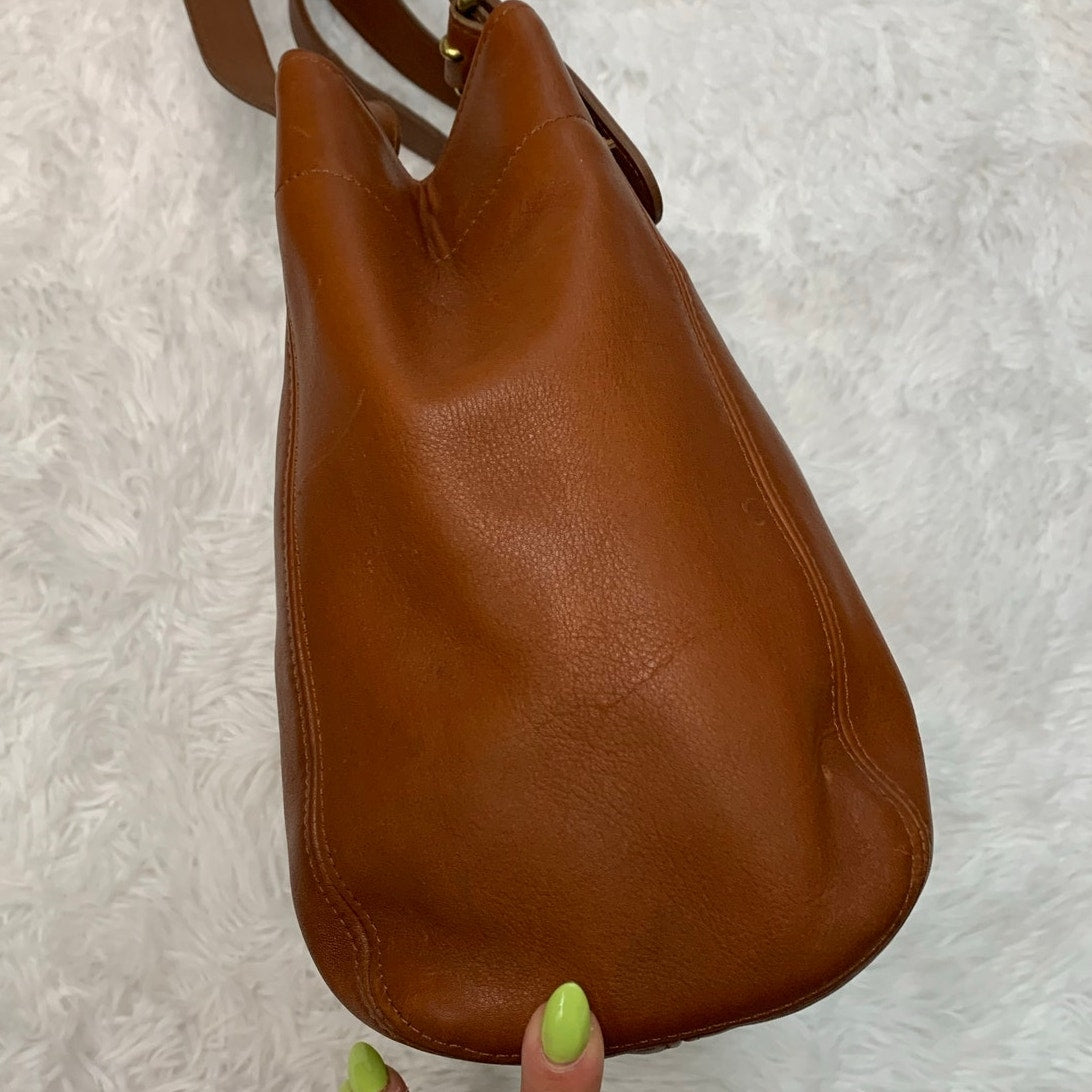 Vintage Coach Waverly Soho British Tan Shoulder Bag