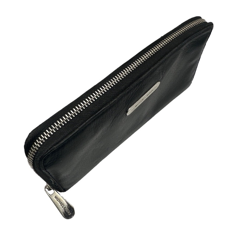 SALE Michael Kors Black Zip Around Wallet