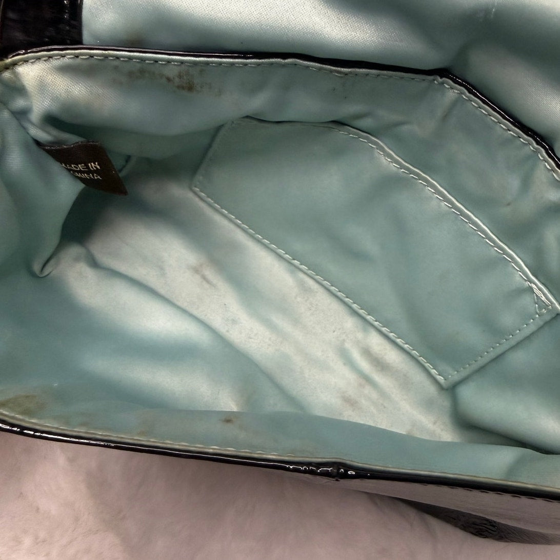 COACH Patent Leather Black Mini Purse Wristlet