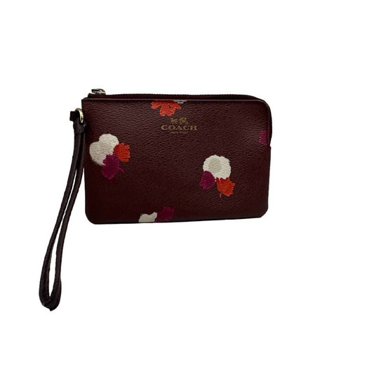 COACH Floral Wristlet