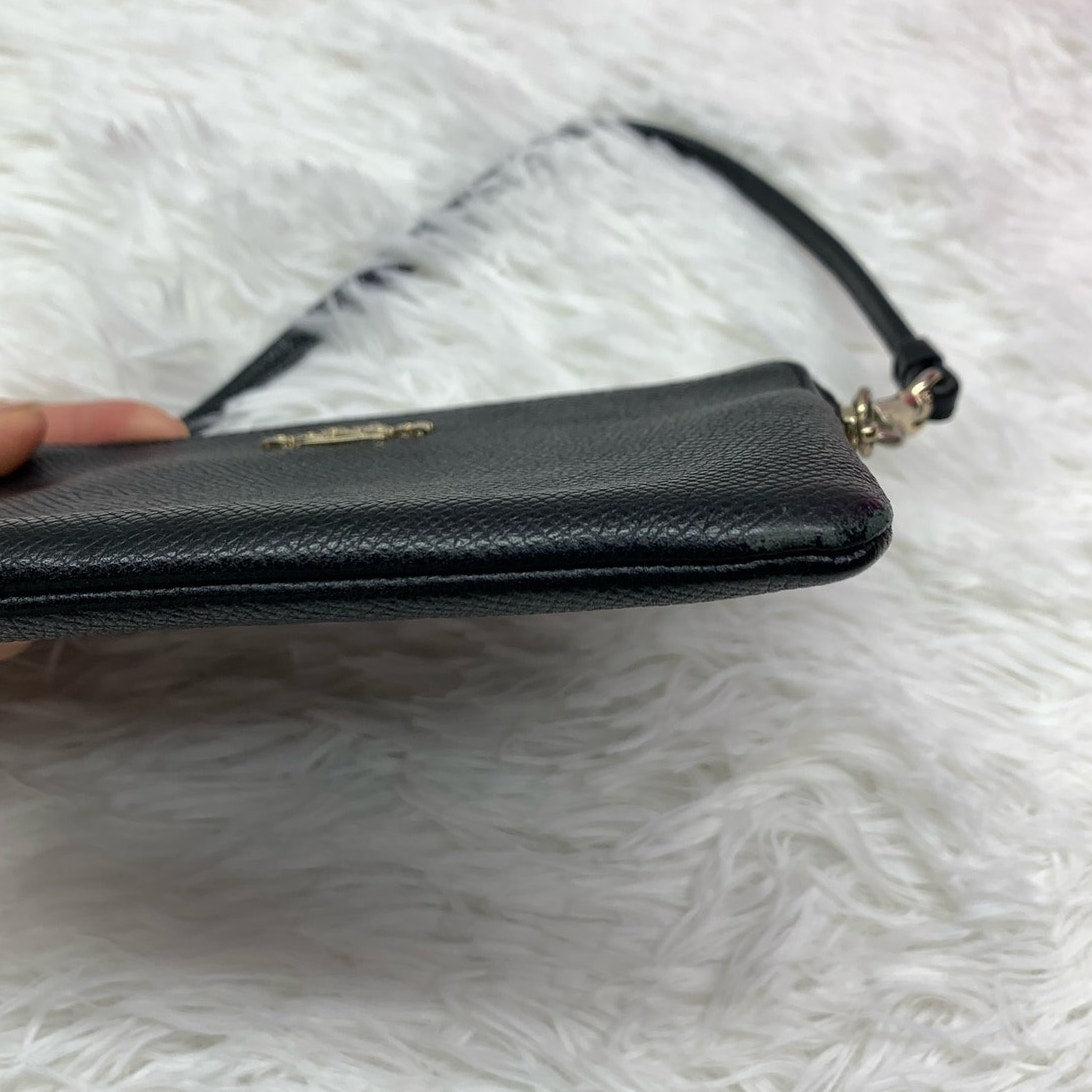 COACH Black Wristlet