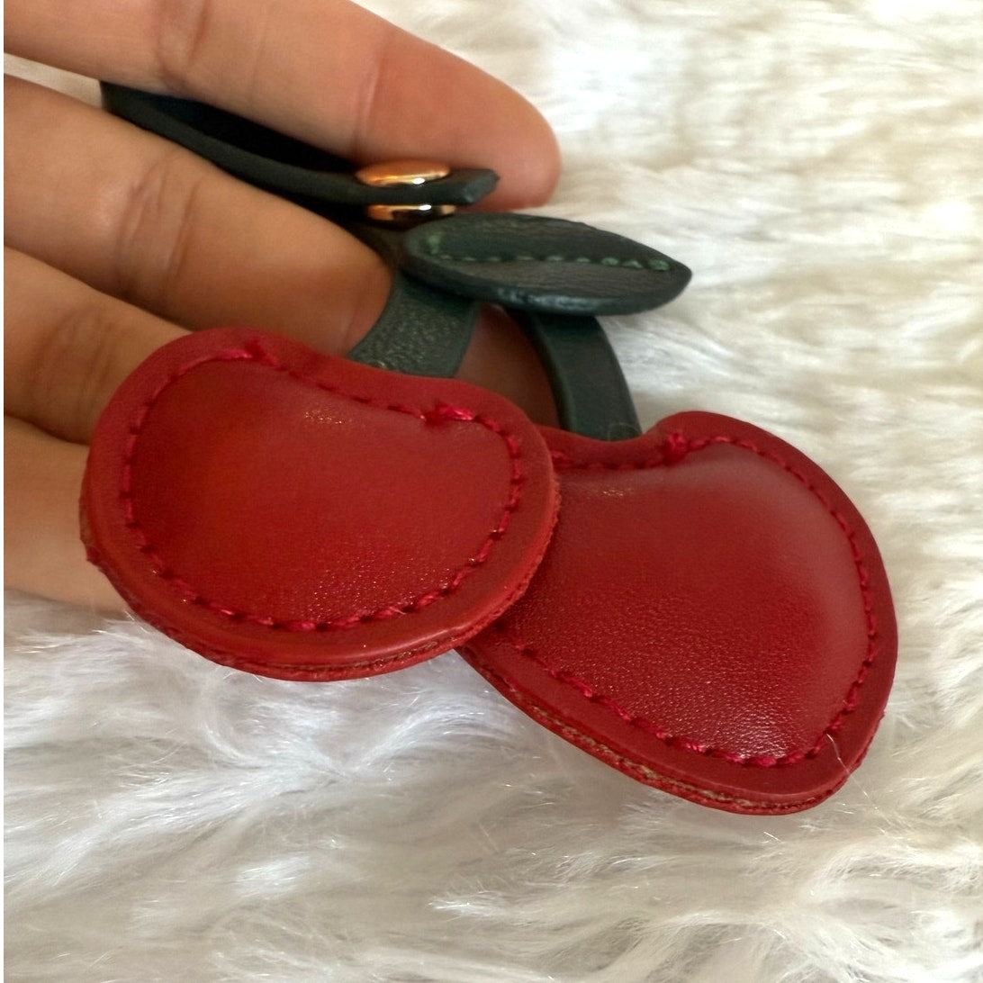 Cherry Heart Bag Charm Bag Jewelry