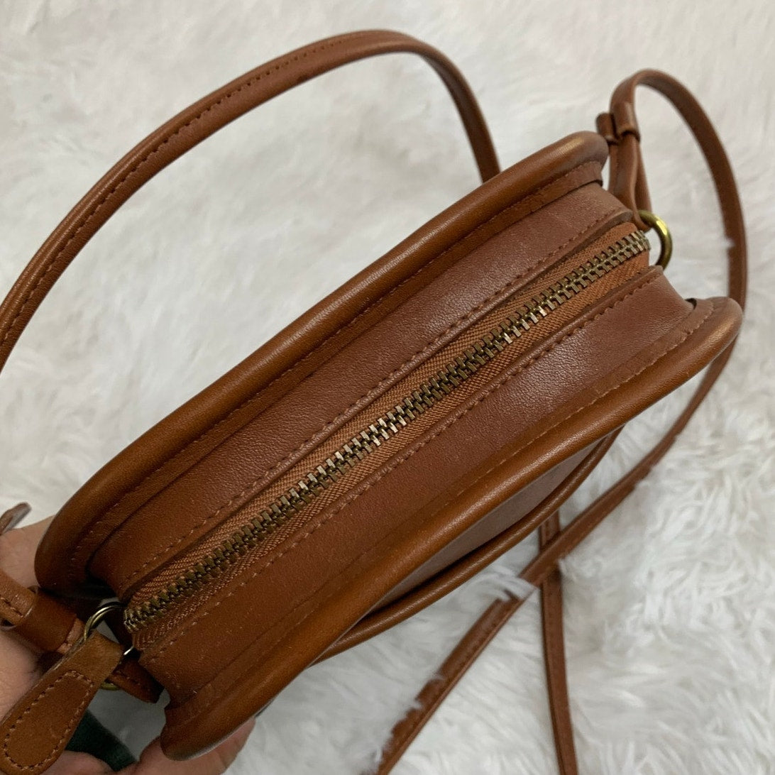 Vintage Coach 9017 Abby British Tan Shoulder Bag Crossbody