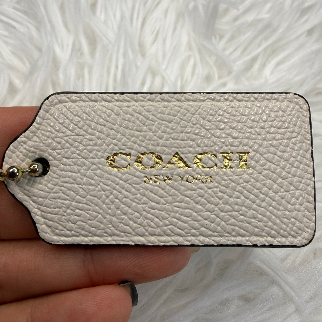 2" COACH Fob Bag Charm Hang tag Hangtag