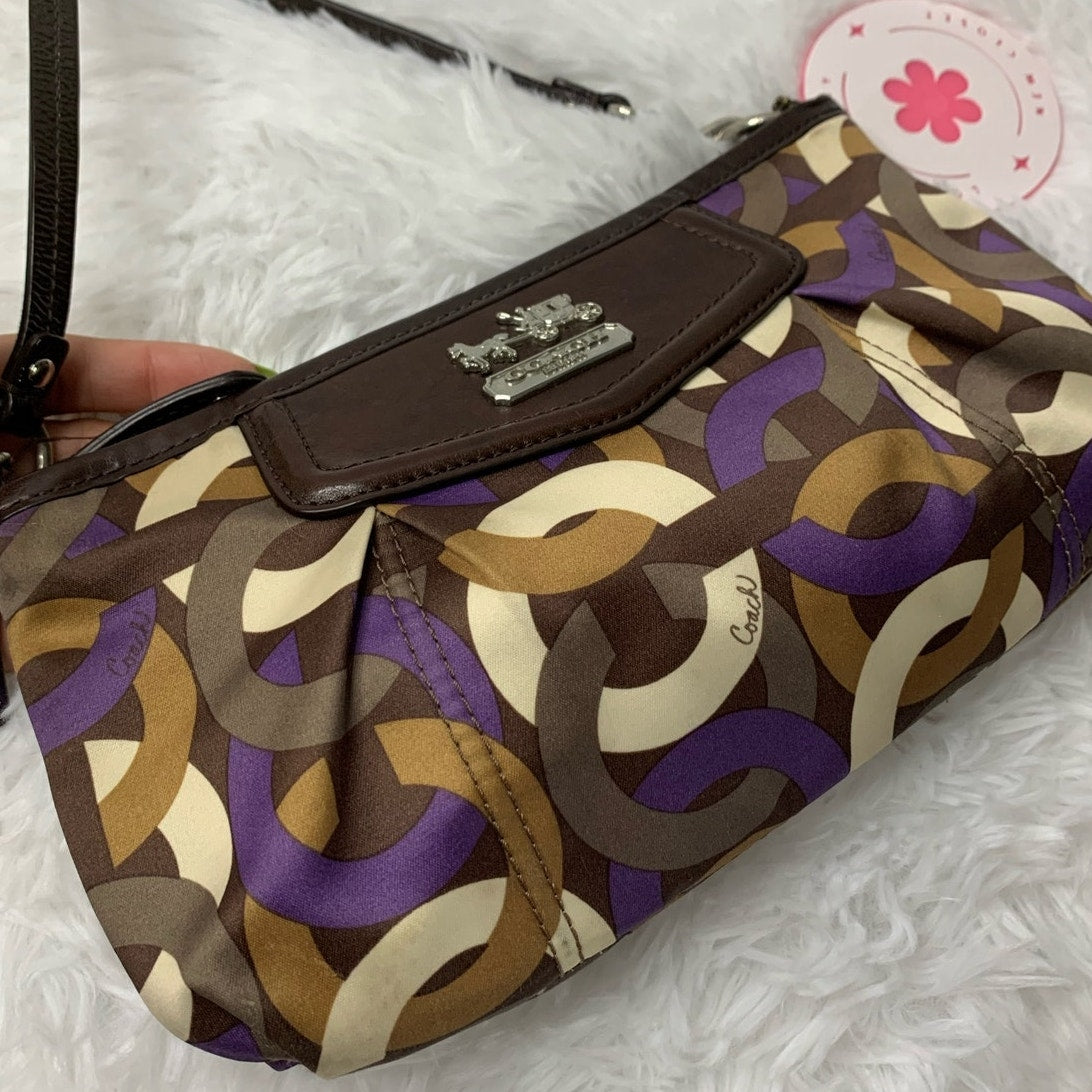 Coach Carriage Mini Purse Wristlet Bag