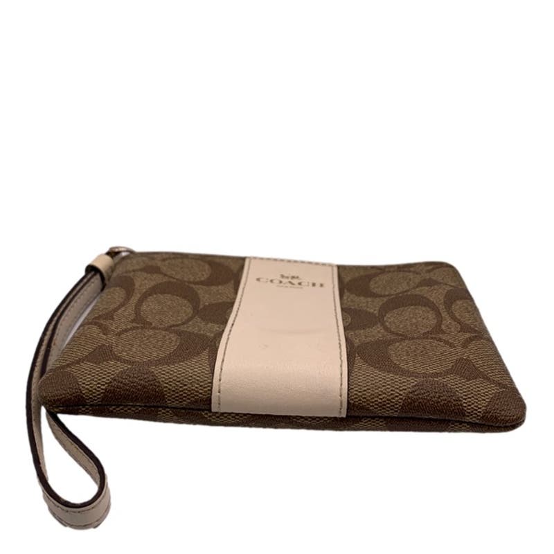 COACH Coated Canvas Wristlet