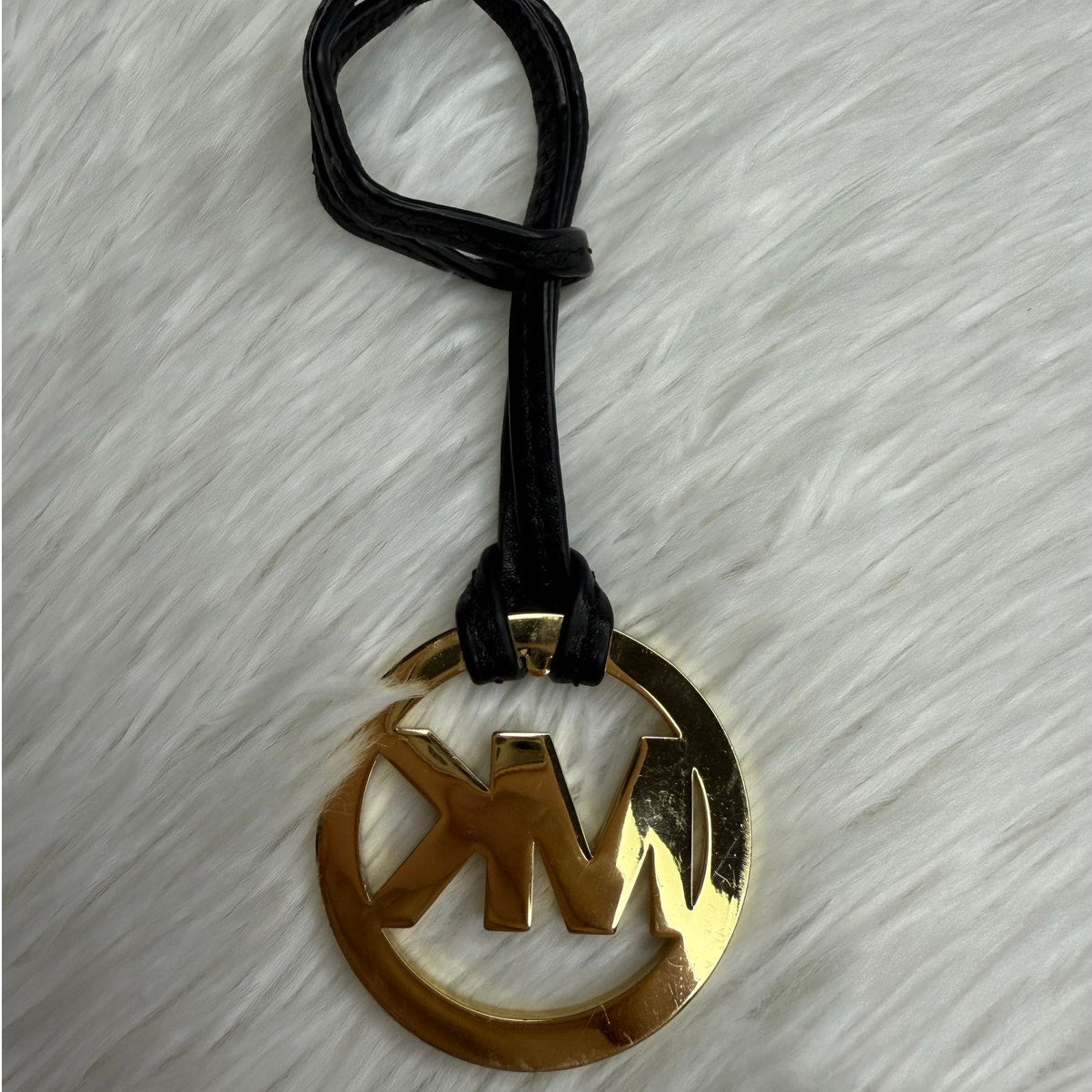 Michael Kors Black Gold Bag Charm