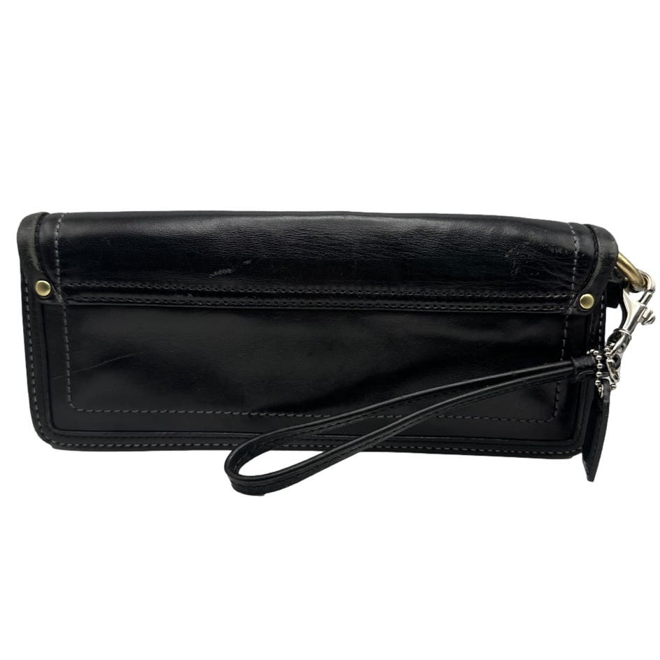 COACH Black Zoe Clutch / Wristlet