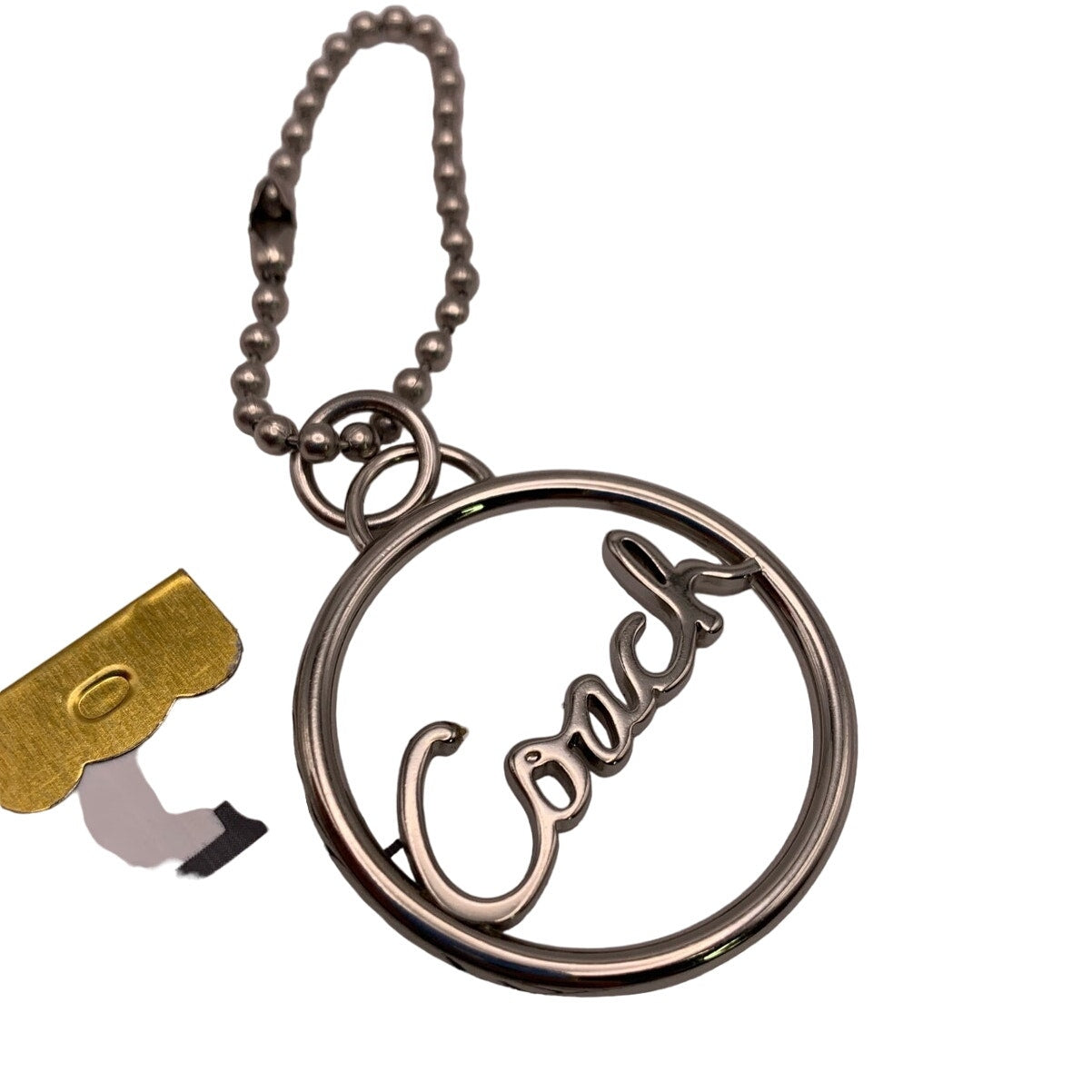 COACH Circle Metal Replacement Hang Tag Bag