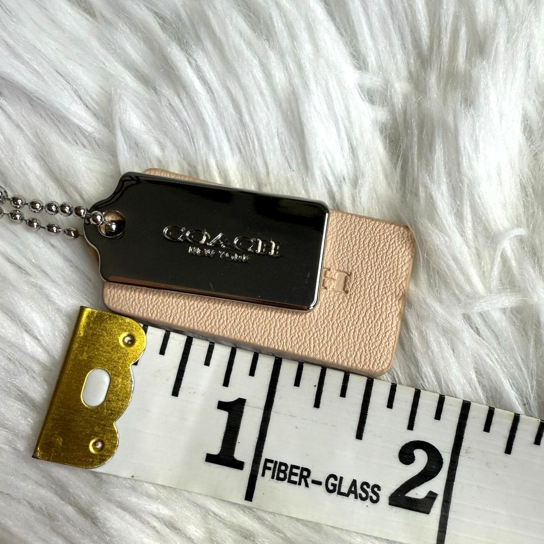 COACH Replacement Fob Bag Charm Hang tag Hangtag