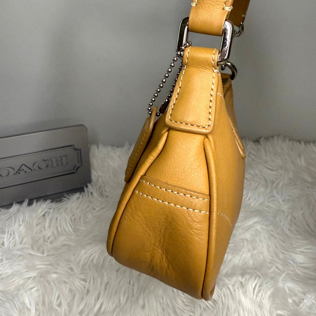 y2k COACH Vintage Demi Hampton Pochette Mini Purse Bag