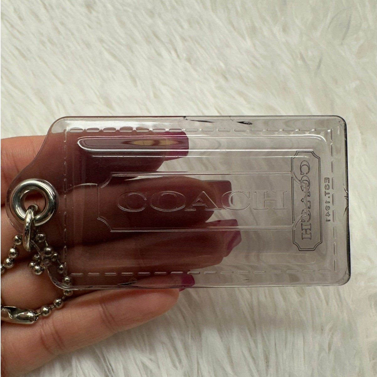 COACH Poppy Replacement Hang Tag Bag