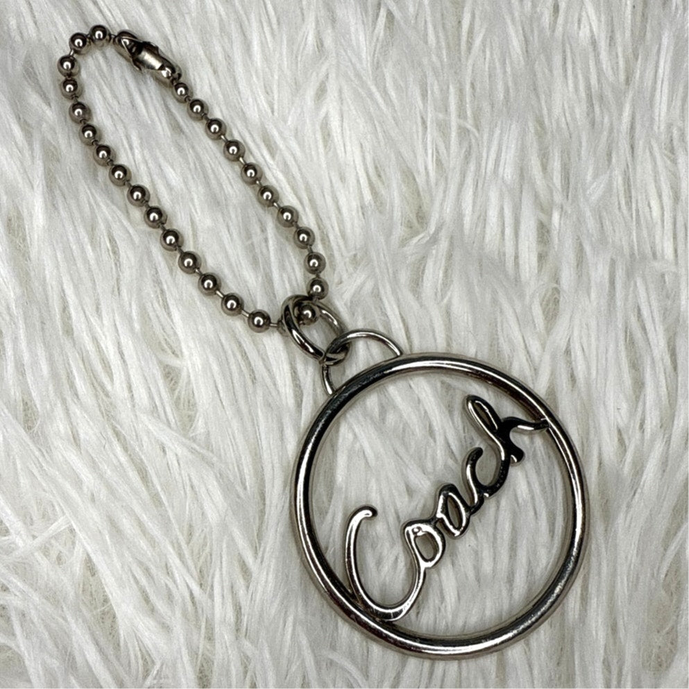 Coach Metal Circle Replacement Hangtag Hang Tag Bag Charm