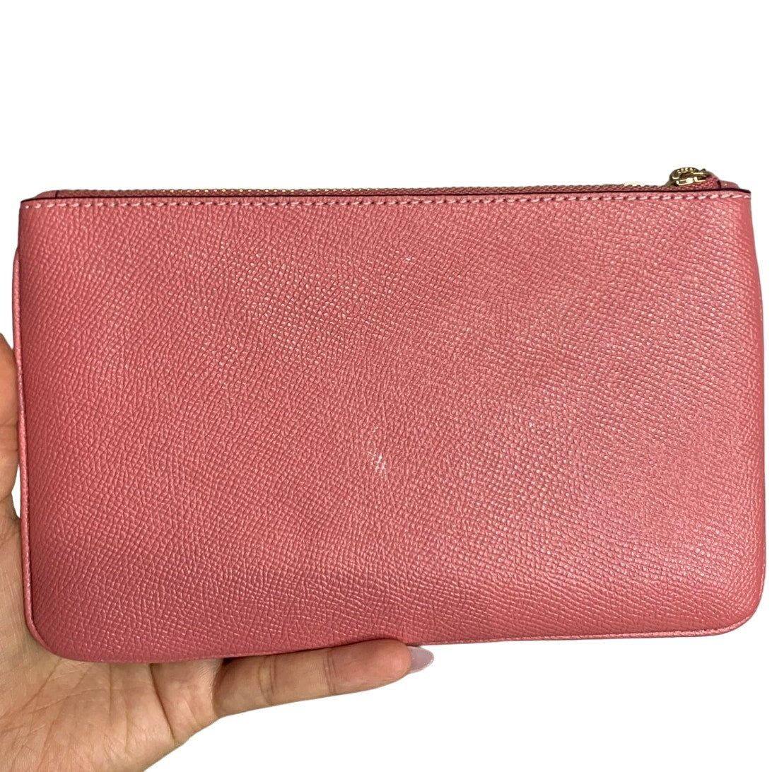 COACH Pink Long Wristlet