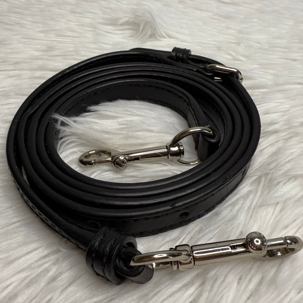 COACH Black Silver Replacement Strap