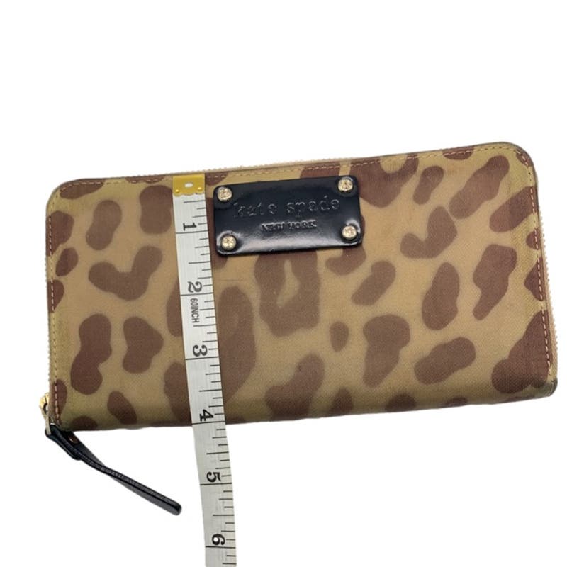 Kate Spade New York Cheetah Print Zip Around Wallet