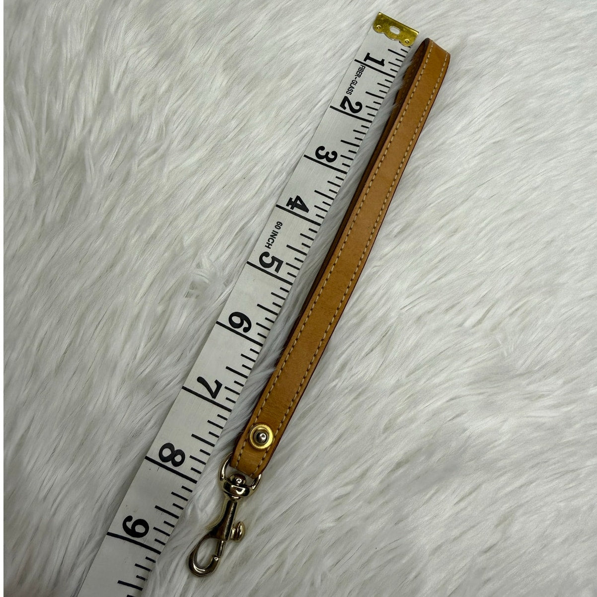 DOONEY & BOURKE Tan Gold Replacement Wristlet Strap