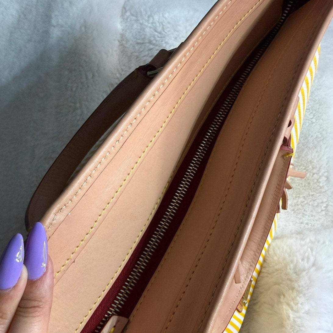 DOONEY & BOURKE East/West Tassel Shopper Tote Top Handle Shoulder bag