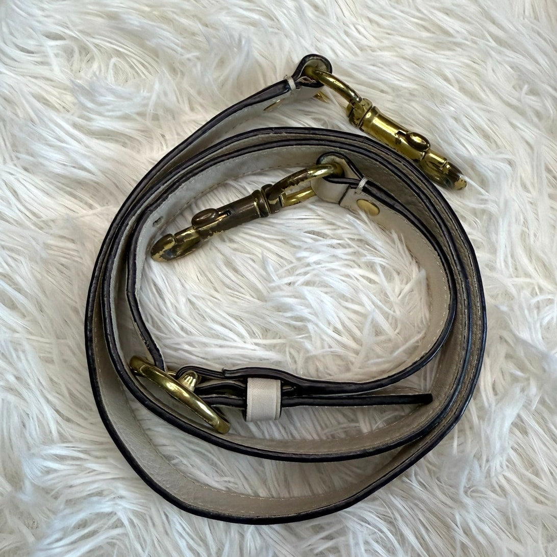 COACH Cream Gold Replacement Strap