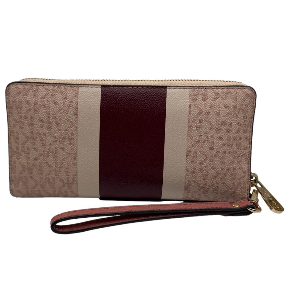 MICHAEL KORS JET SET TRAVEL CONTINENTAL WALLET IN BALLET MULTI