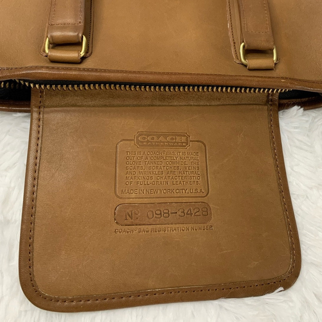 Vintage Coach 9430 Slim Glue-on Satchel