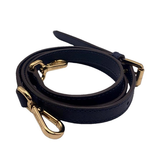 MICHAEL KORS Black and Gold Replacement Strap