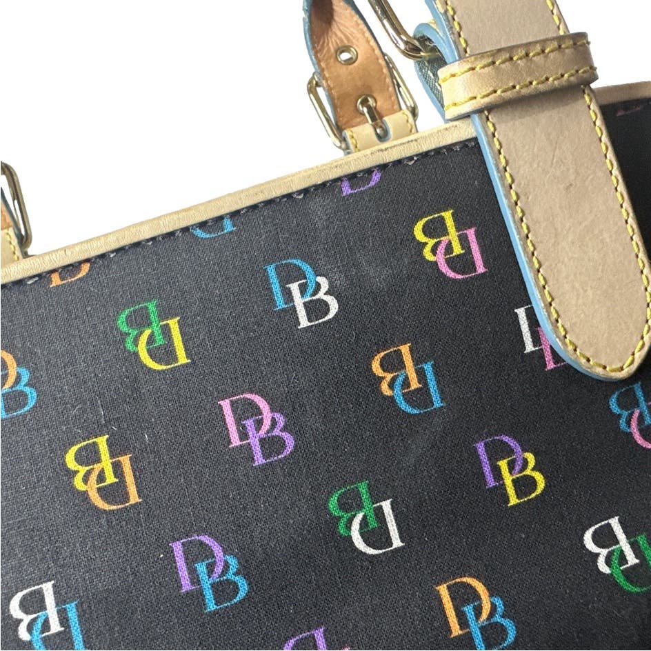 DOONEY & BOURKE Rainbow Fabric Top handle