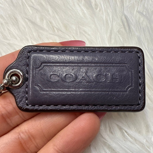 2" COACH Fob Bag Charm Hang tag Hangtag