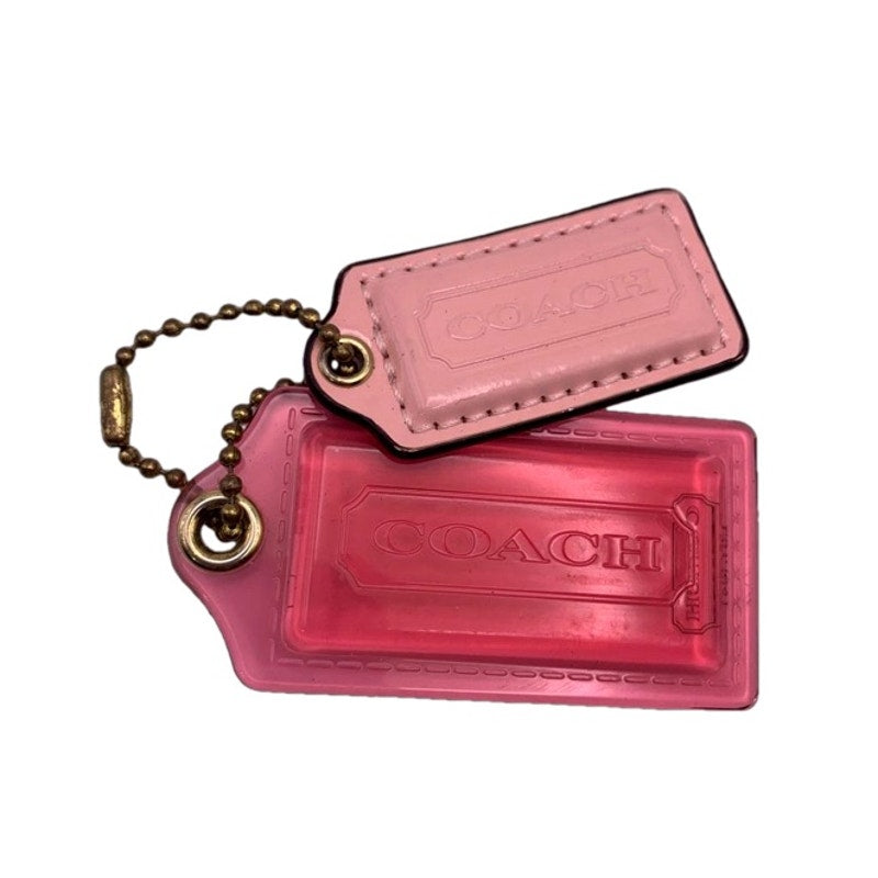 Y2k COACH Poppy Pink Replacement Hangtag Bag