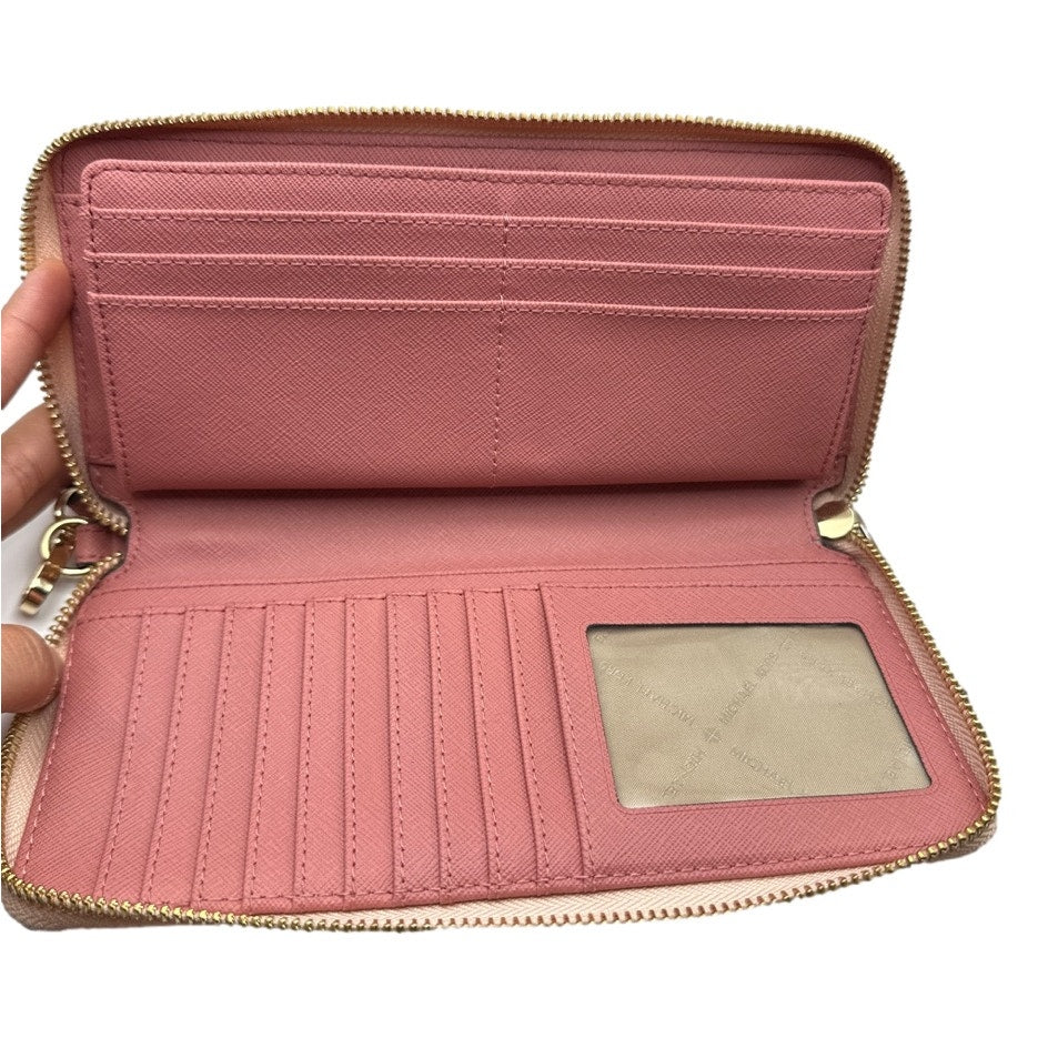 MICHAEL KORS JET SET TRAVEL CONTINENTAL WALLET IN BALLET MULTI