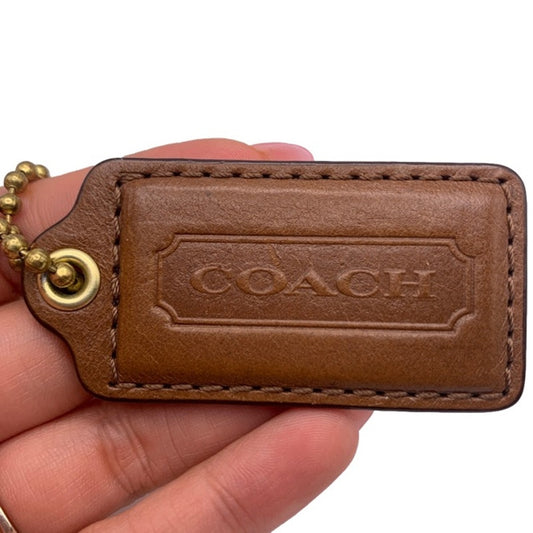 COACH HangTag Bag Charm Fob