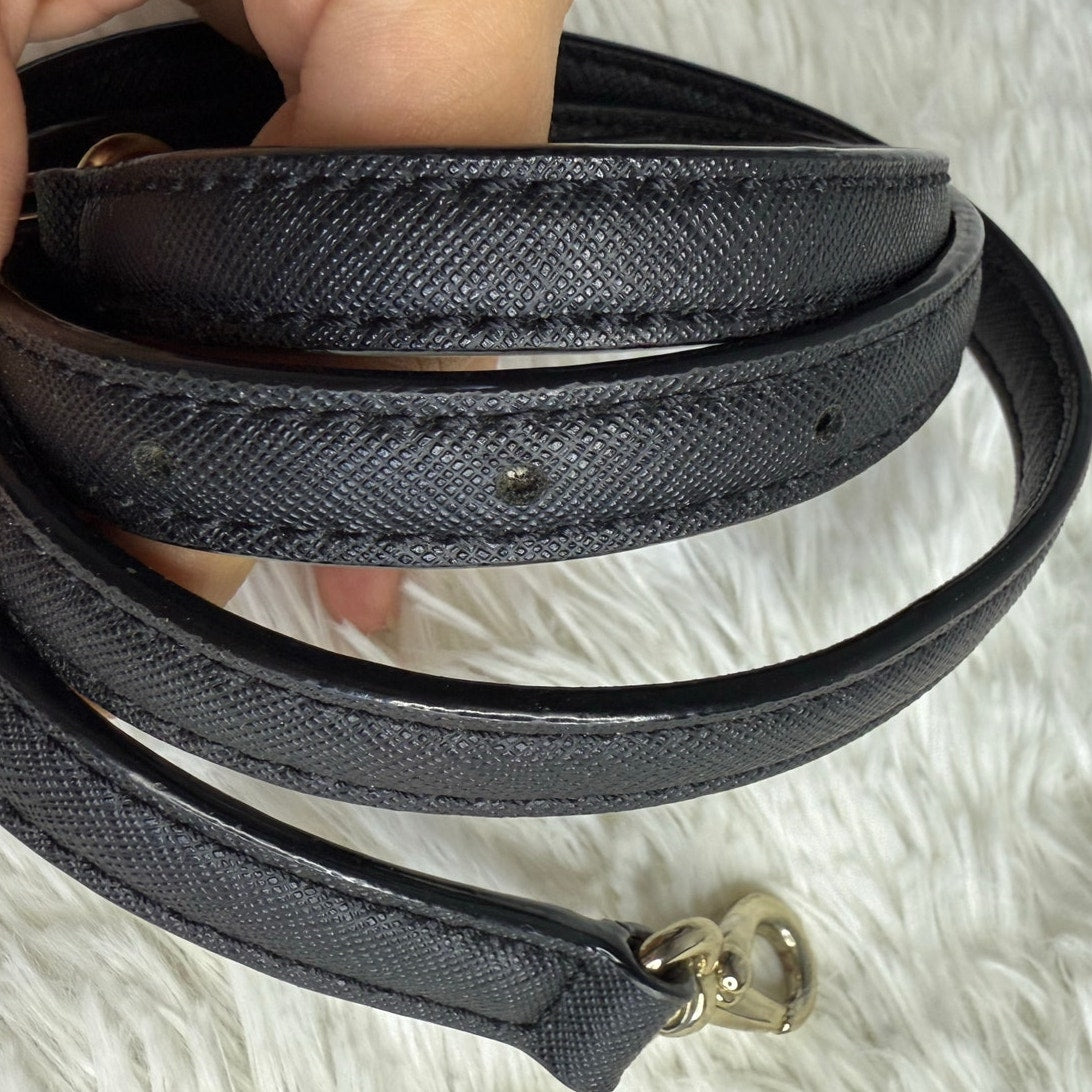 Black Gold Crossbody Replacement Strap