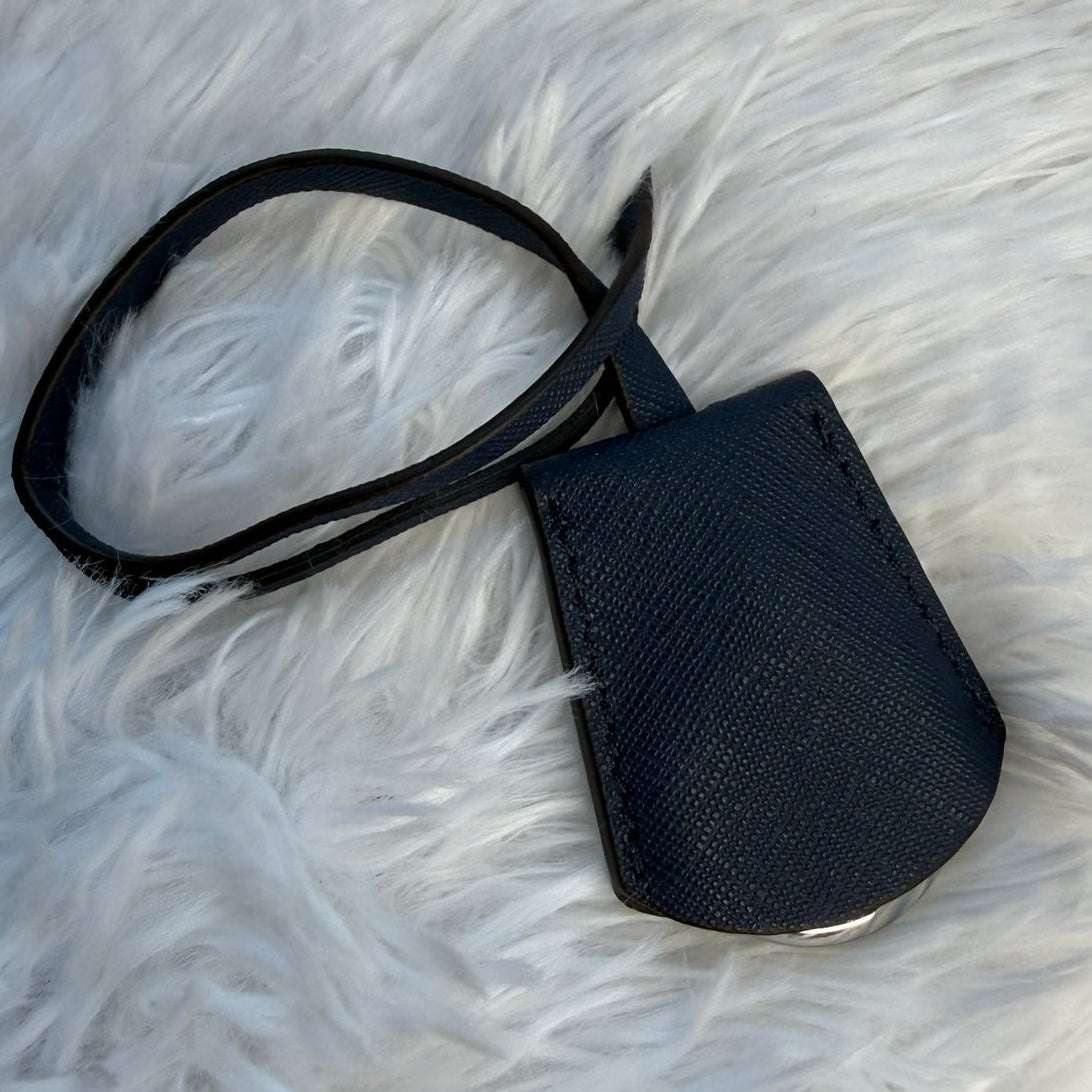 MICHAEL KORS Navy Silver Bag Charm