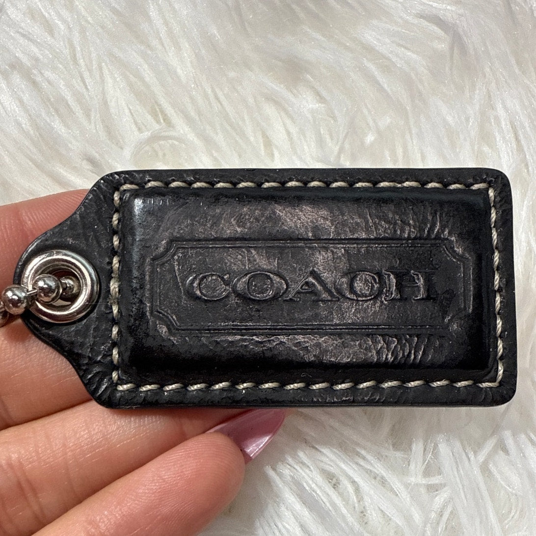 2" COACH Fob Bag Charm Hang tag Hangtag