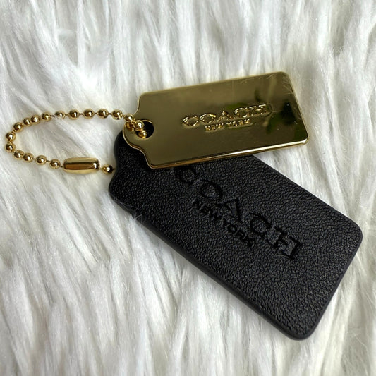 COACH Replacement Hang Tag Key Fob Bag Charm