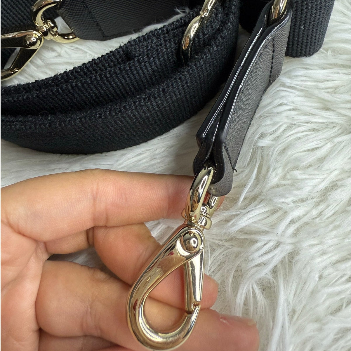 Black Adjustable Replacement Strap