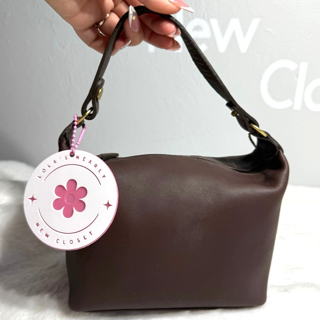 Vintage COACH Classic Pouch Mahogany 9261 Dominican Republic