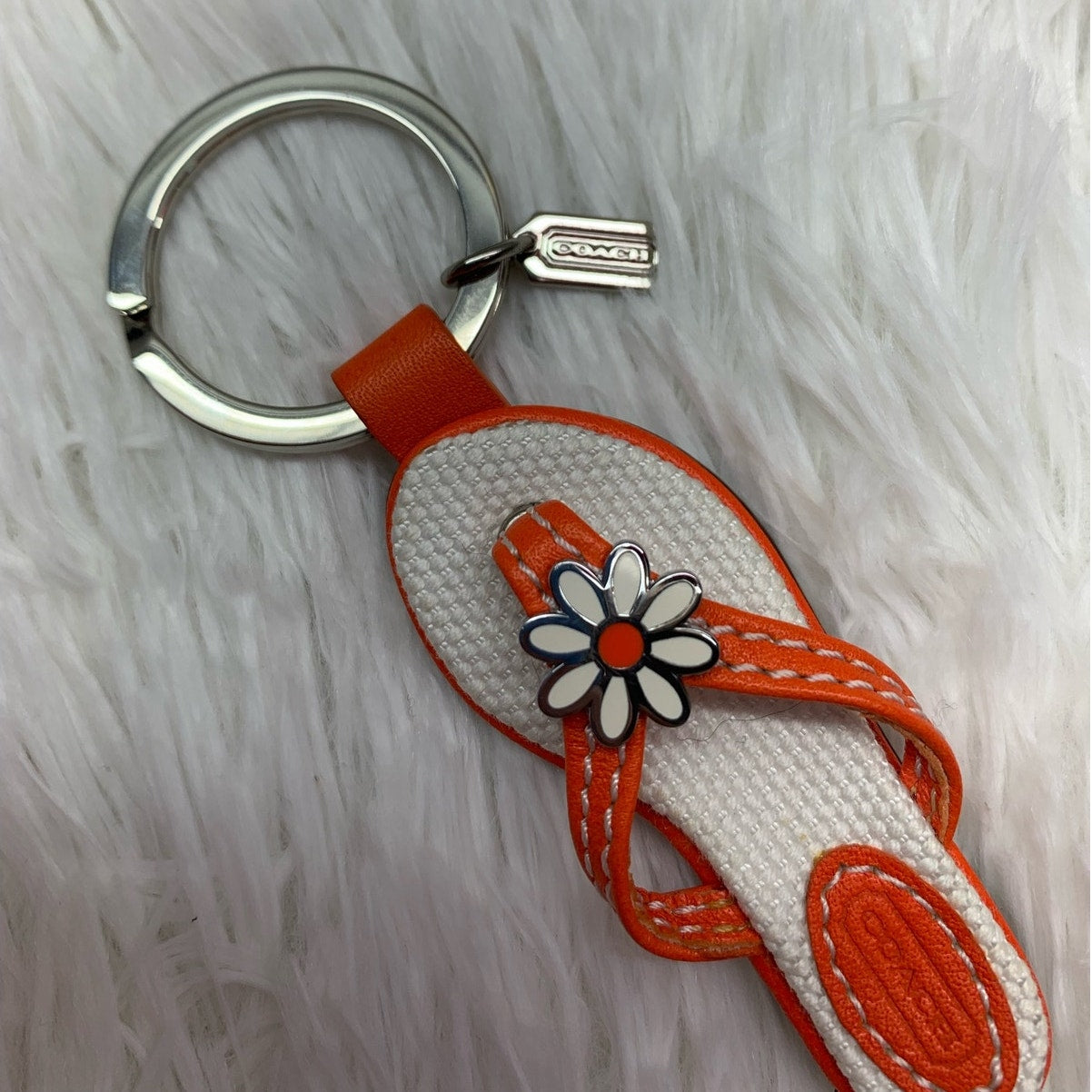 y2k COACH Sandal Bag Charm Key Chain