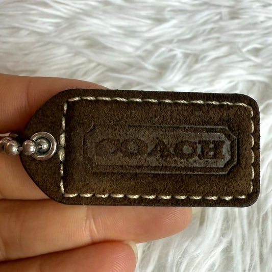 2" COACH  Fob Bag Charm Hang tag Hangtag