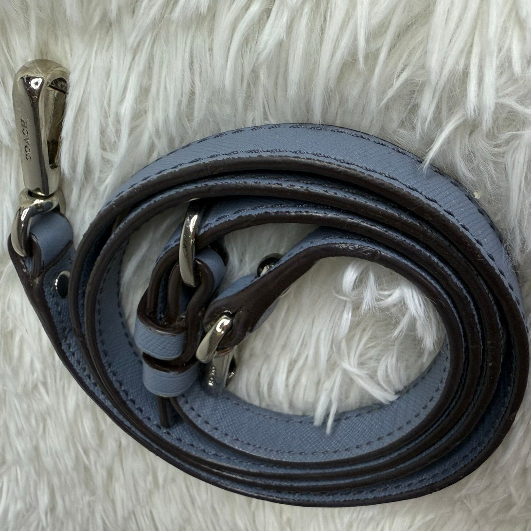 COACH Blue Silver Crossbody Replacement Strap