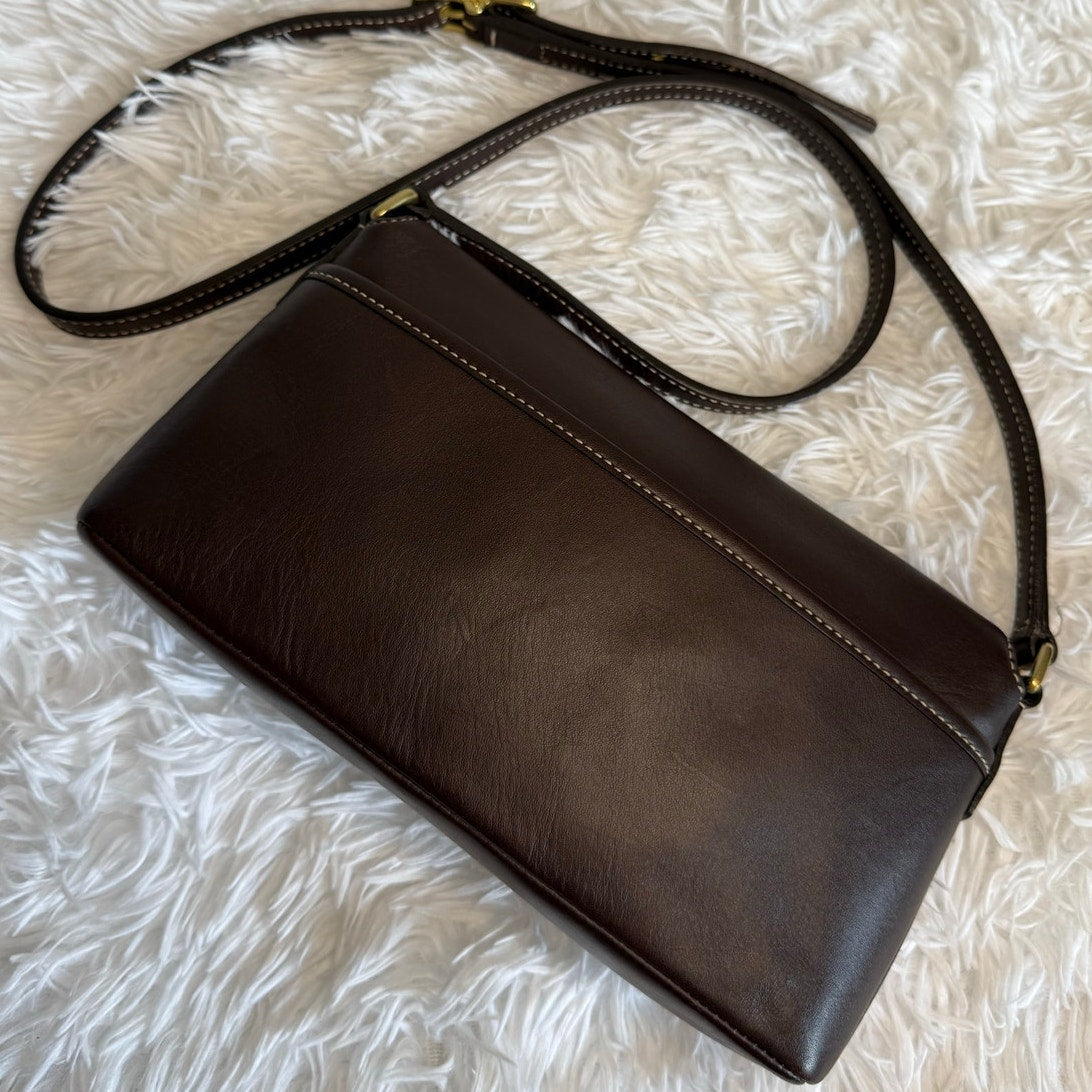 COACH Mahogany 9599 Legacy Flap Crossbody